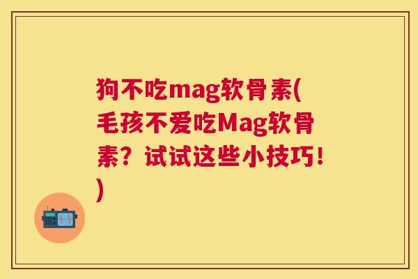 狗不吃mag软骨素(毛孩不爱吃Mag软骨素？试试这些小技巧！)