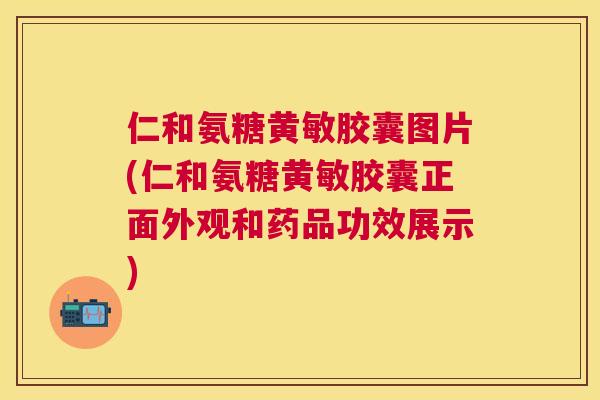 仁和氨糖黄敏胶囊图片(仁和氨糖黄敏胶囊正面外观和药品功效展示)