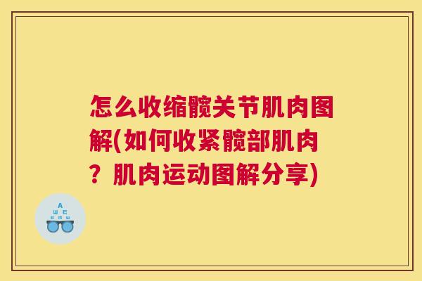 怎么收缩髋关节肌肉图解(如何收紧髋部肌肉？肌肉运动图解分享)