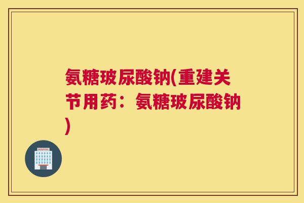 氨糖玻尿酸钠(重建关节用药：氨糖玻尿酸钠)