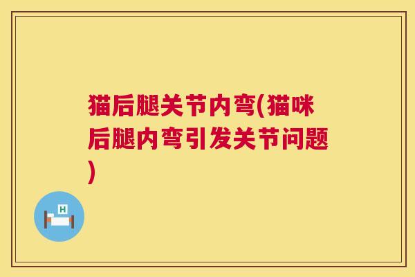 猫后腿关节内弯(猫咪后腿内弯引发关节问题)