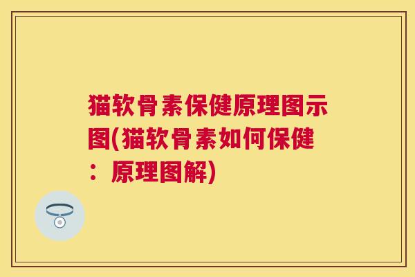猫软骨素保健原理图示图(猫软骨素如何保健：原理图解)
