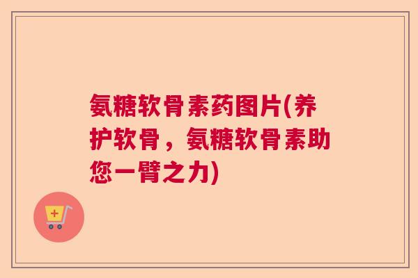 氨糖软骨素药图片(养护软骨，氨糖软骨素助您一臂之力)
